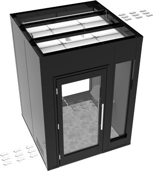 Privacy suite airflow system